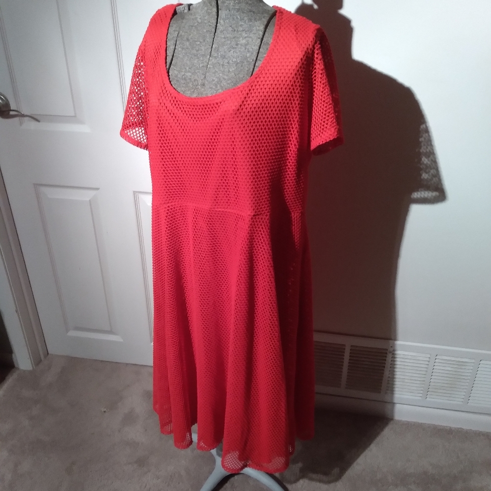 Slinky Brand Red Dress